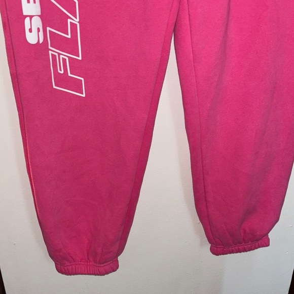 Pop Pink Track Pants - Picture 3 of 8